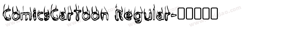 ComicsCarToon Regular字体转换